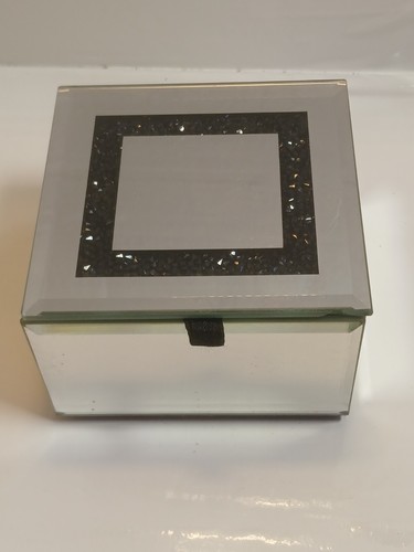 Mirrored trinket box - m&s,
