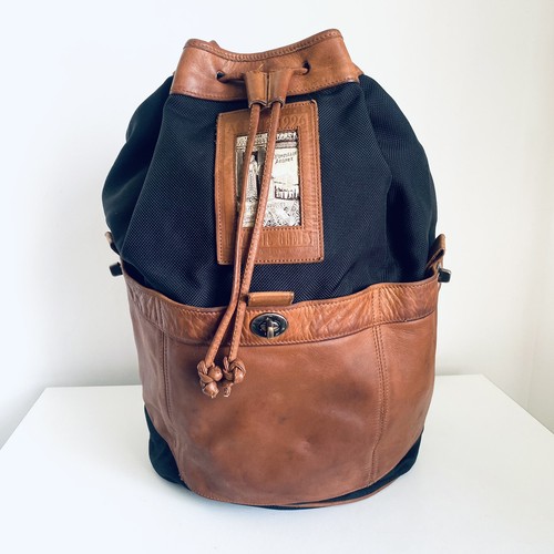 Vintage coach drawstring bag - drawstring,