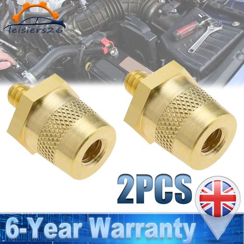 Brass battery pole adapter - pole,