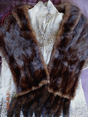 Vintage 1950s brown mink - 1950s?,