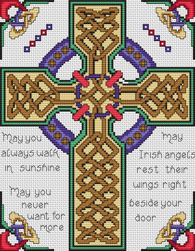 Celtic cross irish blessing - celtic,