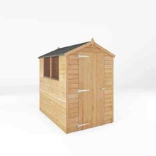 6x4 wooden garden - wooden, shed