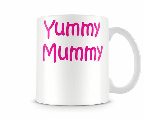 Decorative writing yummy mummy - writing,