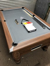 7FT BY 4FT SUPREME PRINCE WALNUT COIN OPERATED POOL TABLE CAN DELIVER