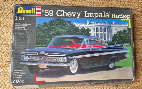 Revell 07302 chevy impala - 07302, '59