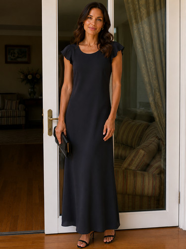Adrianna papell navy - adrianna, maxi