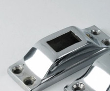 Pair of Bright Chrome Rake