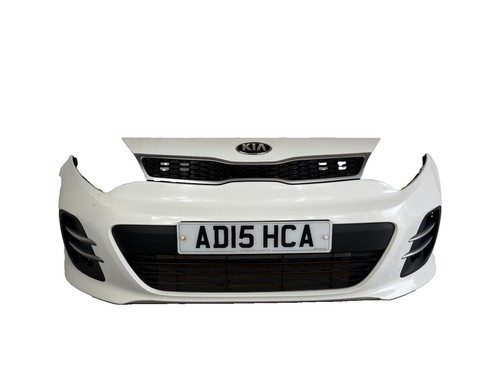 Kia rio bumper - , white
