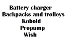 BATTERY CHARGER ONLY Propump