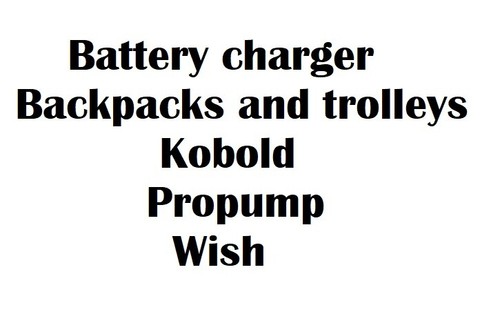 Battery charger only propump - charger,
