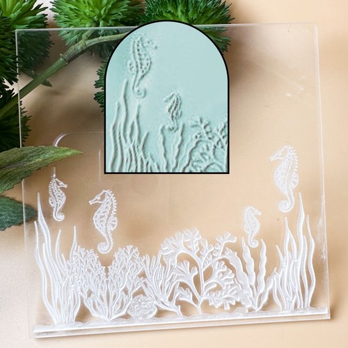 Seahorse coral reef texture - seahorse,