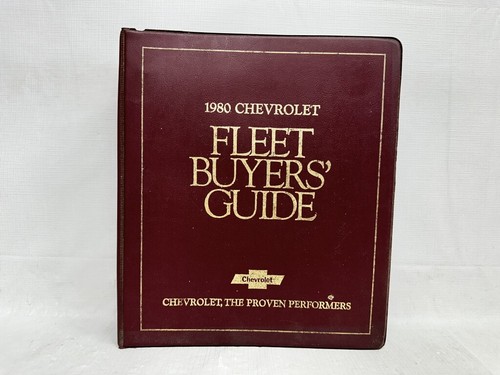 1980 chevrolet car oem fleet - chevrolet,