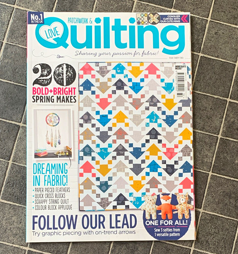 Love quilting magazine issue - love,