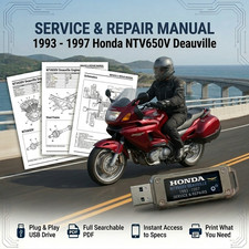 Honda ntv650v deauville 1993 - ntv650v,