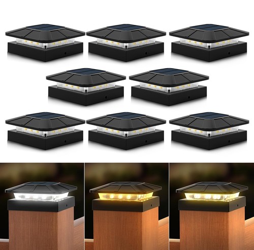 Led solar deck post - deck,