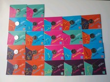 22 Royal Mint Carded Olympic 2012 50p Bundle Uncirculated Coins football.rare1s