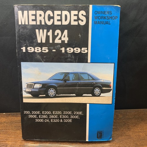 Mercedes w124 owner - owner's, workshop