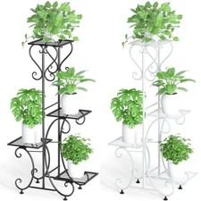 4 Pots Wrought Iron Rustproof