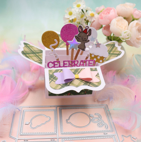 Celebrate box metal cutting - celebrate,