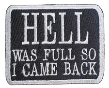 Famous Message Embroidered