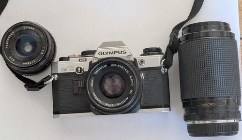 Olympus om10 35mm film slr - olympus,