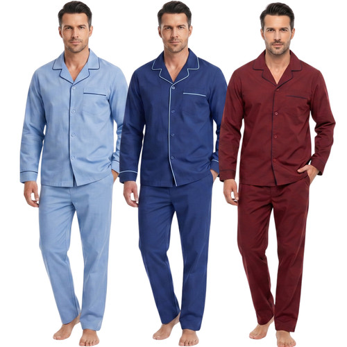 Mens pyjamas set classic - mens,