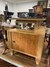 Rare Pair of Art Deco Walnut