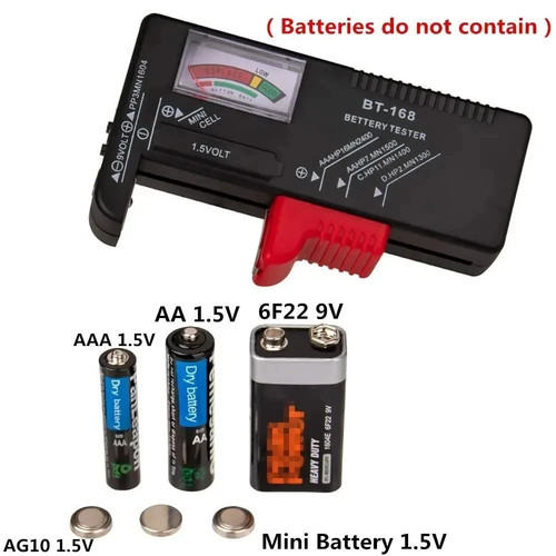 Universal battery tester - universal,