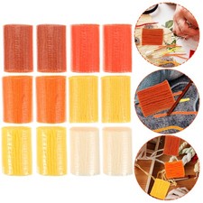 Soft Acrylic Yarn for Rug Making 12Pcs DIY Craft Latch Hook Set