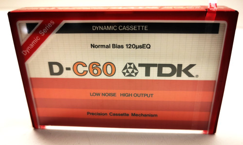Tdk c60 vintage - tdk, cassette