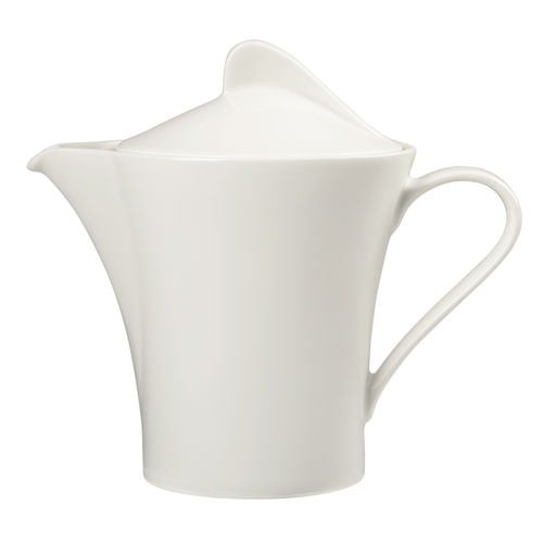Academy white tea pot - academy,