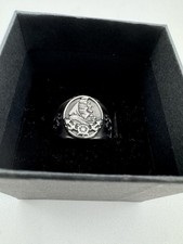 Outlaws Amsterdam Men’s Ring Royal Fortune Size 11 Stainless Steel