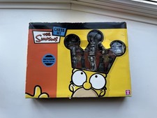The Simpsons Antiqued Metal-Style Chess Set