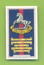 Army badges gallaher cigarette - army,