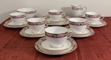 21 Piece Tuscan China Pink