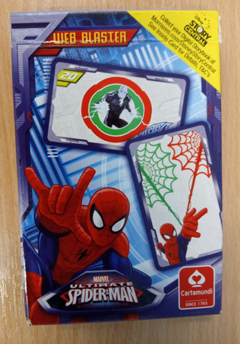 Spiderman web blaster card - blaster,