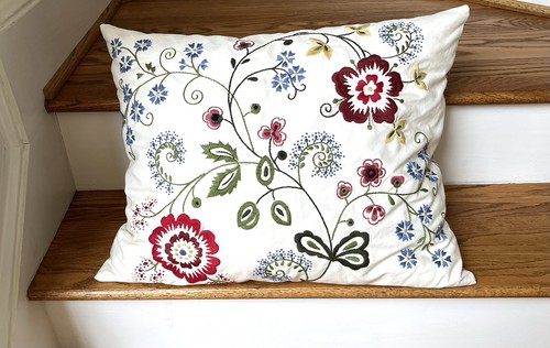 Ikea alvine floral embroidered - ikea,