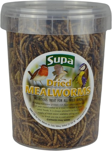 Dried mealworms wild bird - dried,