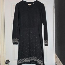 Fatface grey and white long