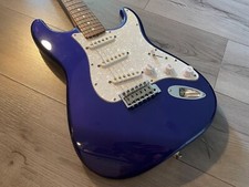 1998 Fender Standard Stratocaster in Midnight Blue