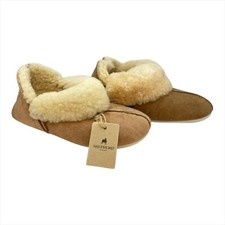 Shepherd Sheepskin Women's Slipper with Soft Sole - Nina - Chestnut / 3