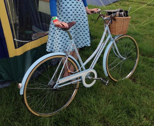 Custom ladies vintage bike - custom,