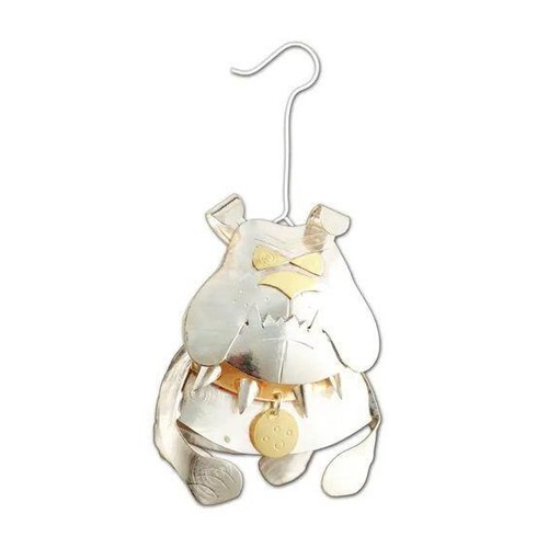 Brutus bulldog metal dog - metal,