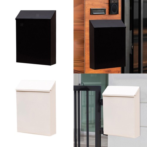 Wall mounted mailbox metal - wall,