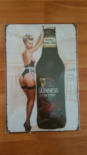 Guinness girl with bottle - guinness,