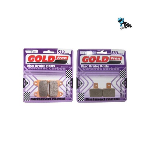 Goldfren s33 complete brake - goldfren,