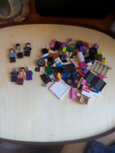 Lego minifigures and loose - and,
