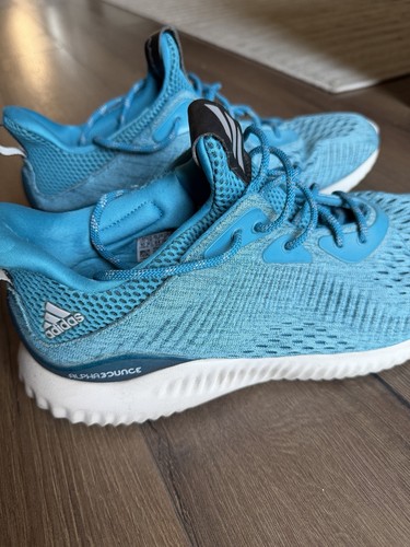 Mens blue adidas alpha bounce - blue,