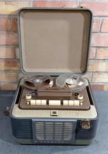 Vintage Grundig Reporter Portable Reel To Reel Recorder Player