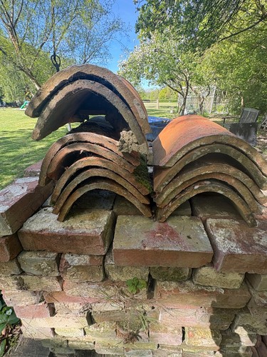 Clay ridge tiles reclaimed - tiles,